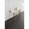 Kingston Brass Brass Console Sink Legs, Brushed Brass VBH211833BB - alternate 2